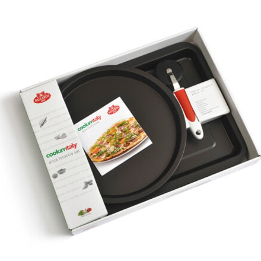 Ballarini Cookin Italy 3pc  Pizza Pan Set